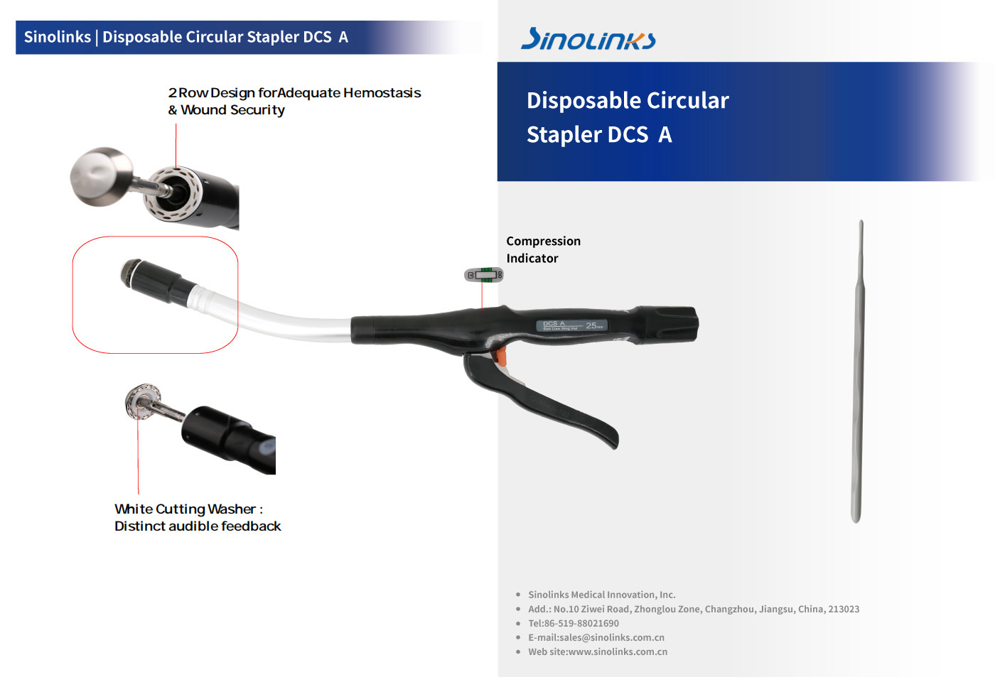 Disposable Circular Stapler-DCS-A